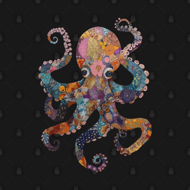 Octopus (Quilted Style) by VelvetRoom