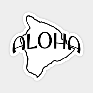 Aloha Big Island Magnet