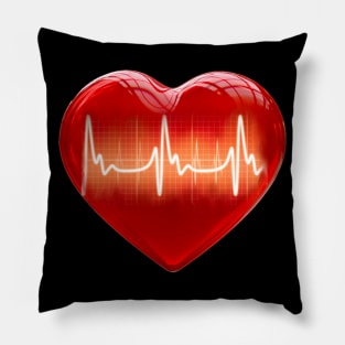 Heart T-shirt Pillow