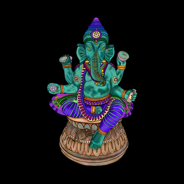 Green Ganesh by Soth Studio