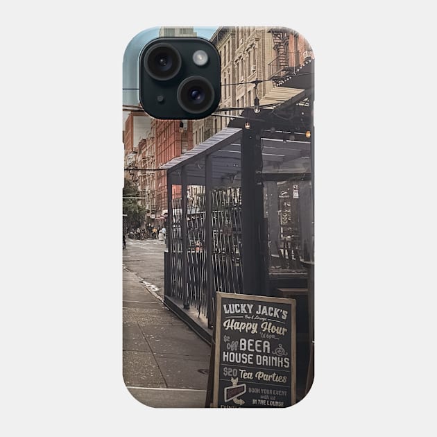 Orchard Street Manhattan New York City Phone Case by eleonoraingrid