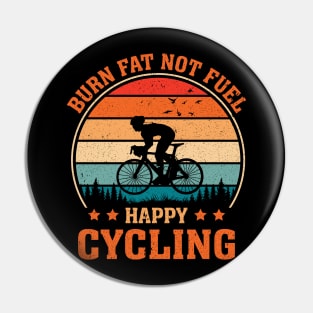 Vintage Cycling Funny Classic Bicycle Bicycling Lover Pin