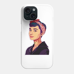 Audrey Hepburn Phone Case