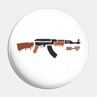 ak 47 chocolate Pin