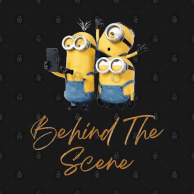 minions behind the scene by Ayesha