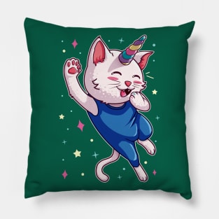 Meowgical Cat Unicorn Pillow