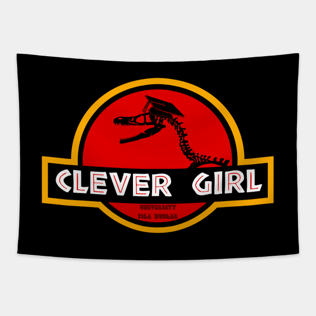 Clever Girl Tapestry by perdita00