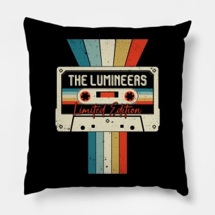 Graphic The Lumineers Proud Name Cassette Tape Vintage Birthday Gifts Pillow