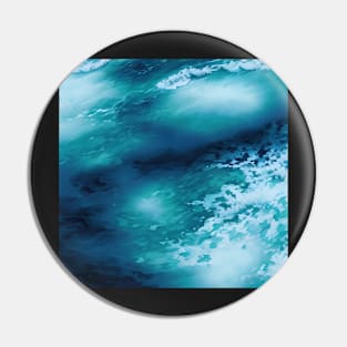 Blue ocean waves Pin