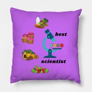 Best Food Scientist Pillow