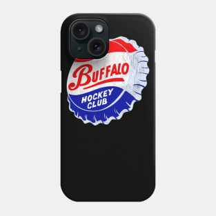 Vintage Buffalo Bison Hockey Club Phone Case