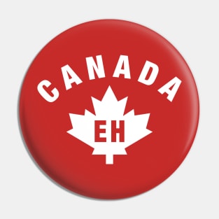 Canada Eh Maple Leaf Pin