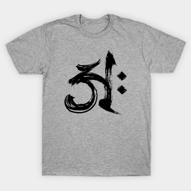 Buddhist A Symbol - Black Edition - Buddhist Aesthetic - T-Shirt ...