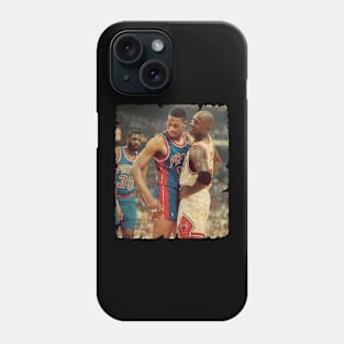 Dennis Rodman vs Michael Jordan Phone Case