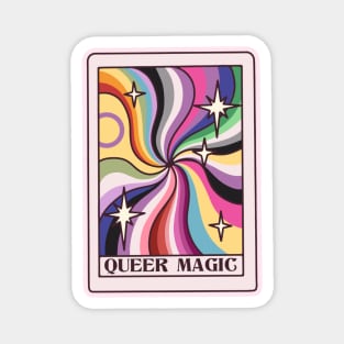 Queer Magic tarot card Magnet