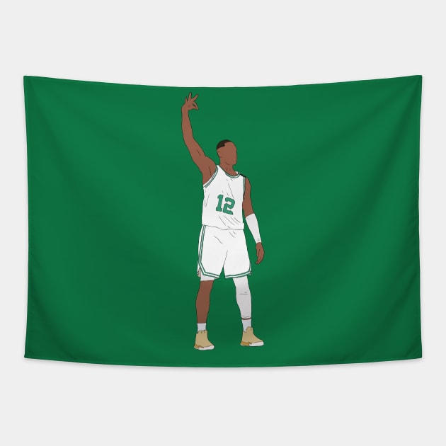 Terry Rozier Celebration Tapestry by rattraptees