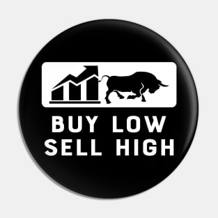 Trader - Buy low sell high Pin