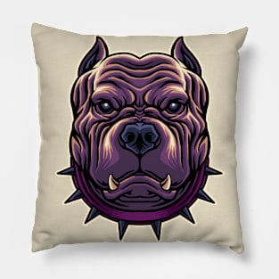 The great pitbull Pillow