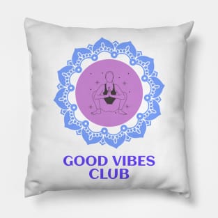 Good Vibes Club Pillow