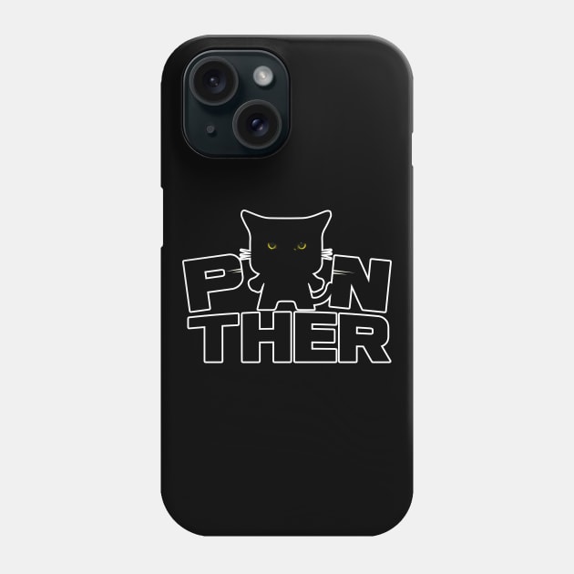 black panther Phone Case by potch94