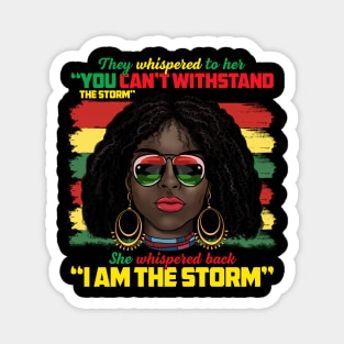 Black African American Ladies Black History Month Women Magnet