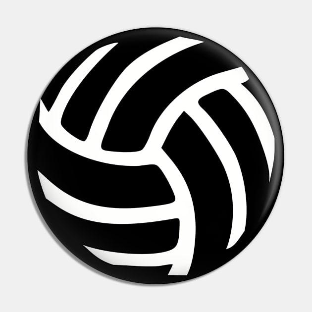 Volleyball Pin by Designzz