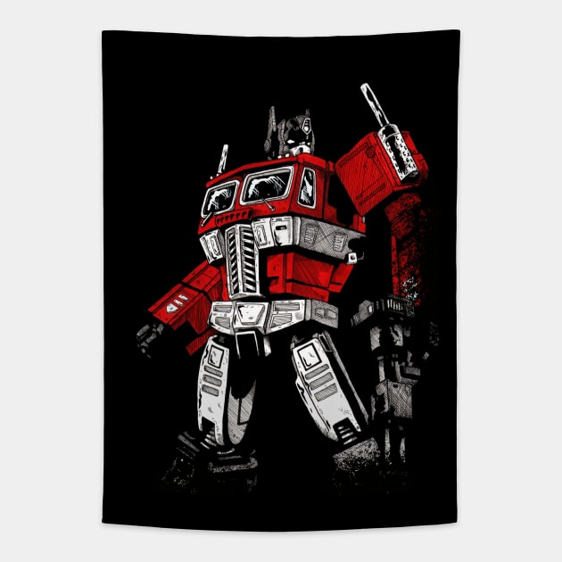 Roll Out! Tapestry by JonathanGrimmArt