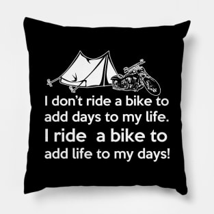 Bikers Pillow