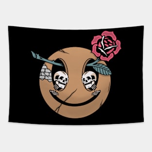 Rose and smile Tapestry