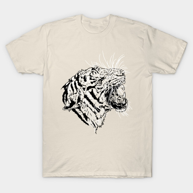 Discover Tigers - Tiger Head - T-Shirt