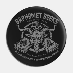 Baphomet Books Pin