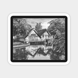 Goring on Thames Boathouses Magnet