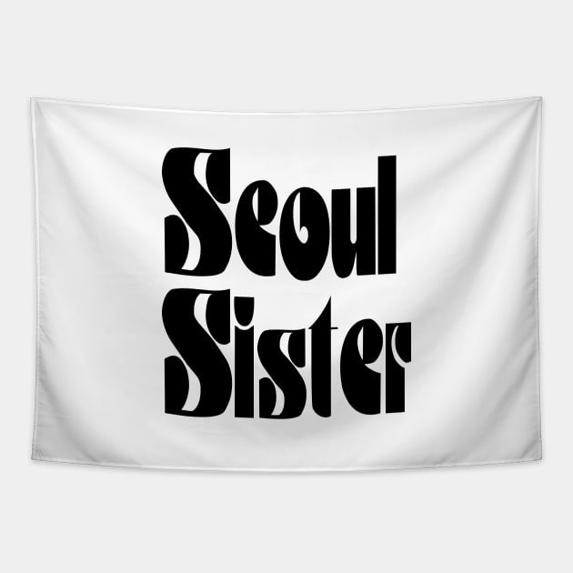 Seoul Sister Tapestry by tinybiscuits