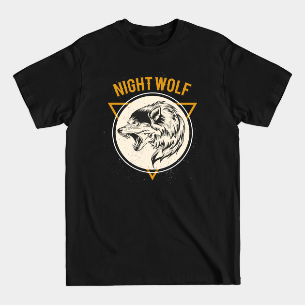 Disover night wolf - Wolf - T-Shirt