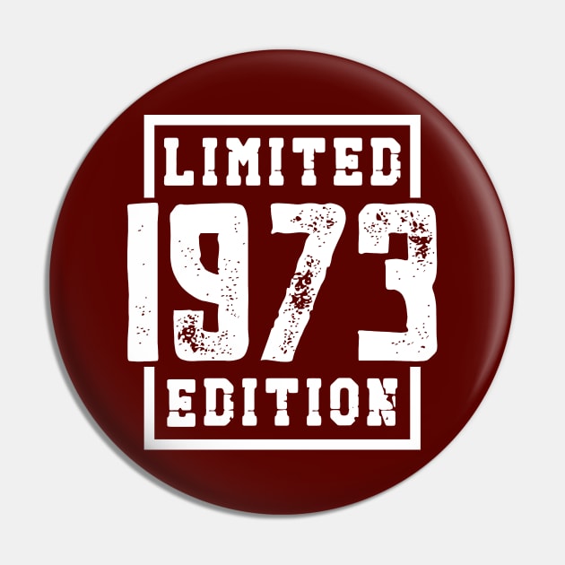 1973 Limited Edition Pin by colorsplash