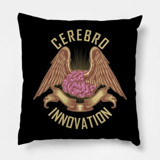 Cerebro Innovation Artwork Pillow