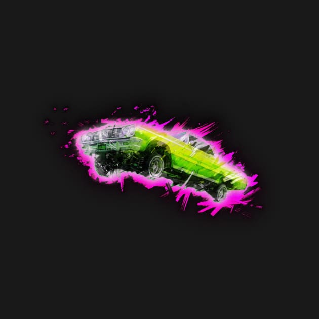 Neon Lowrider by BigTexFunkadelic