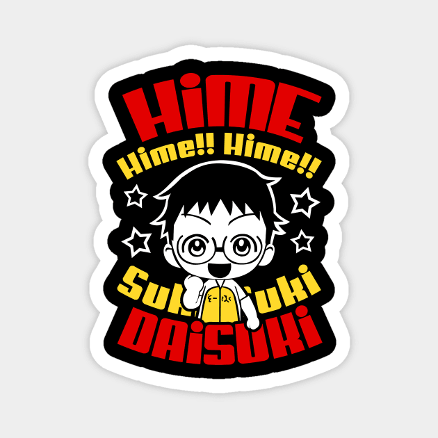 Onoda Yowamushi Pedal Magnet by hnmarart