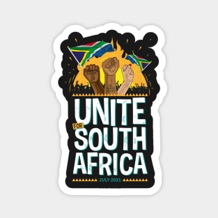 Unite for South Africa Magnet