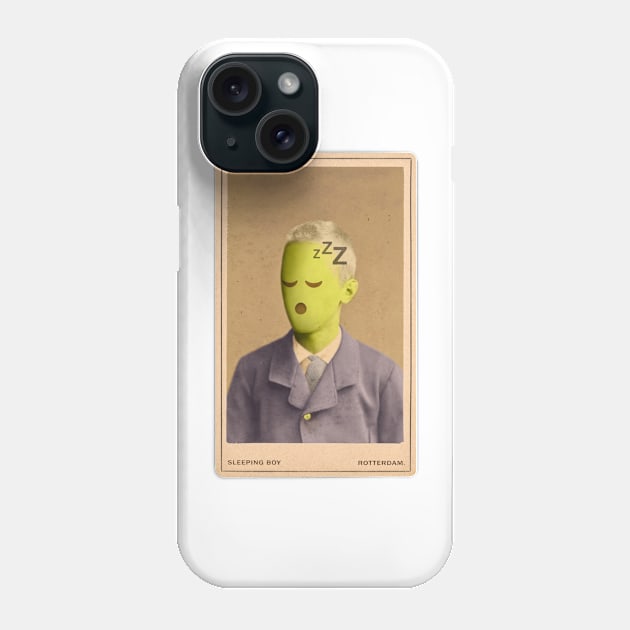 Sleeping boy Phone Case by jurjenbertens