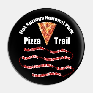 Hot Springs National Park Pizza Trail Pin