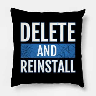 Delete and Reinstall Pillow