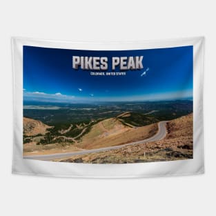 Pikes Peak Colorado Tapestry