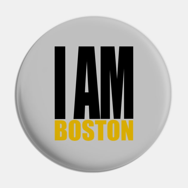 I am Boston Pin by INKUBATUR