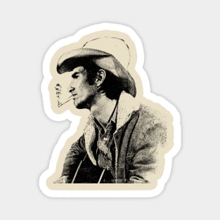 Townes Van Zandt Magnet