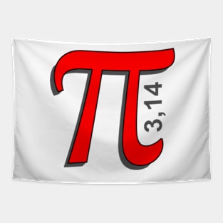 Pi Symbol Tapestry