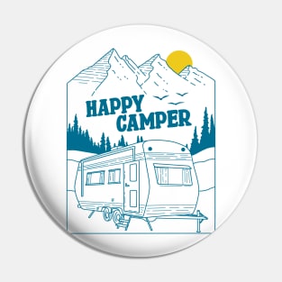 Happy Camper Pin