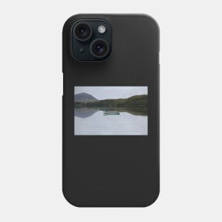 Reflection on the lake Cliften Connemara Galway Phone Case