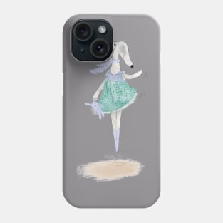 Spiny Penny Whippet Phone Case