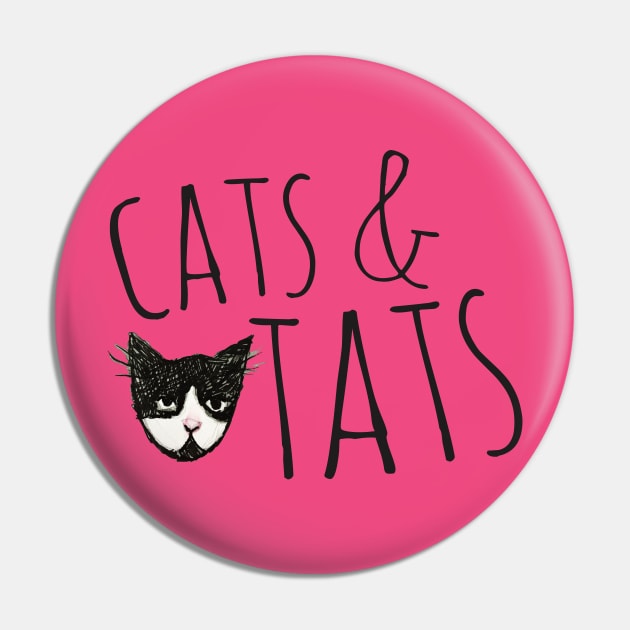 Cats and Tats Pin by bubbsnugg